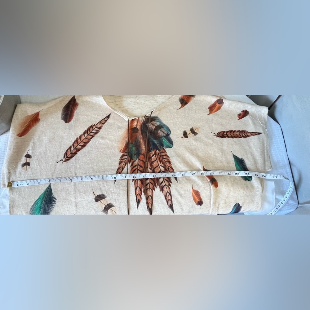 Sold…NWOT Western Style Relaxed Fit Top - Picture 4 of 4